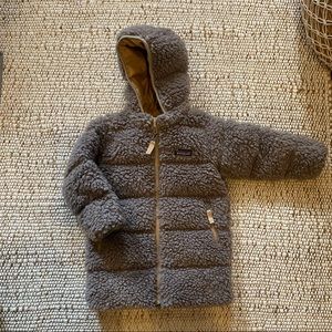 Patagonia Hi-Loft Down Parka, Furry Taupe